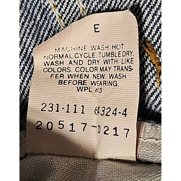 1981 Levis 517 Saddleman Bootcut Orange Tab Jeans 0217 Rigid Preshrunk 33x30 USA - Picture 10 of 16